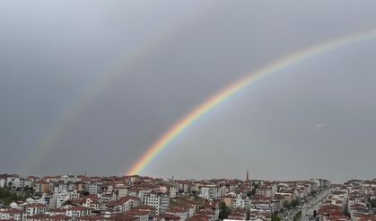 Ankara'da gökkuşağı