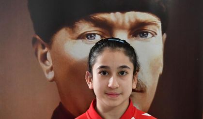 Mamak’ın minik cimnastikcisi Almanya yolcusu