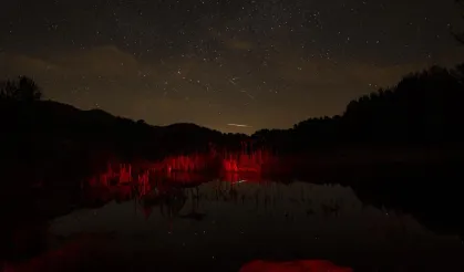 Ankara'da ‘Lyrid meteor yağmuru' gözlemlendi