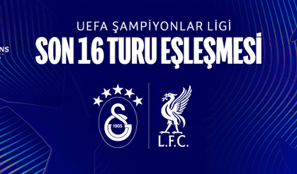 Galatasaray'ın UEFA Şampiyonlar Ligi son 16 turundaki rakibi Liverpool oldu