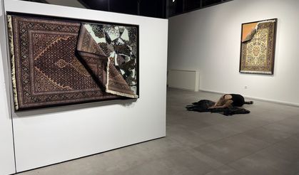 Başkentte Payam Latifi’den cam ve halıyla yüzleşme sergisi