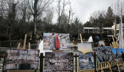 Deprem şehitleri için Kuğulu'da anma