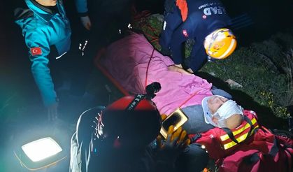 Kaybolan Alzheimer hastası sarp arazide, termal kameralı dronla bulundu