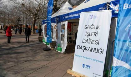 ABB Ramazan ayına özel sağlık çadırı kurdu