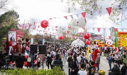 Çankayalılar 23 Nisan Çocuk Şenliği'nde eğlendi