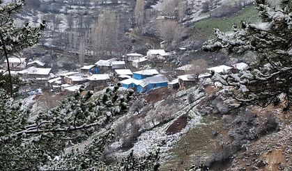 Beypazarı’nın yüksek kesimlerinde nisan karı etkili oldu