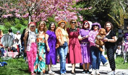 Ankaralı kadınlar Sakura Şenliği’yle baharı karşıladı
