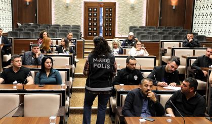 Keçiören Belediyesi özel güvenlik personeline NARKO KAAN eğitimi