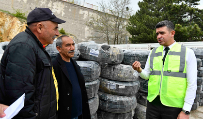 ABB’den üreticilere damla sulama borusu desteği