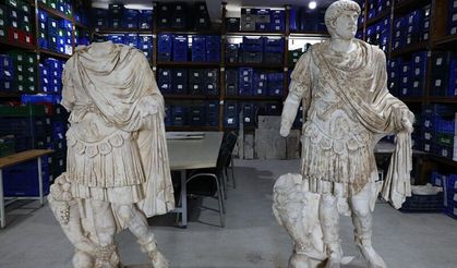 İmparator Hadrianus’un heykeli bulundu
