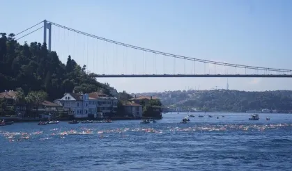 38. Boğaziçi Kıtalararası Yüzme Yarışı yapıldı