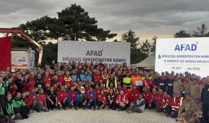 AFAD akreditasyon kamplarıyla ekibini güçlendiriyor