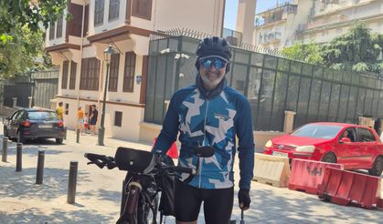 704 kilometrelik pedal Atatürk'e çıktı