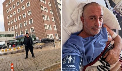 Cem Yılmaz,tedavi gördüğü hastaneye kontrole geldi