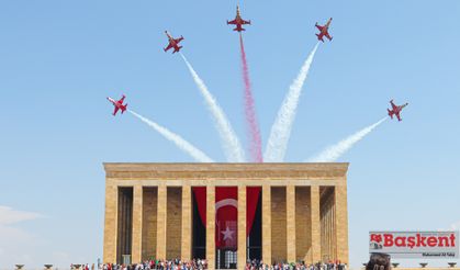 Türk Yıldızları Anıtkabir üzerinde saygı uçuşu gerçekleştirecek
