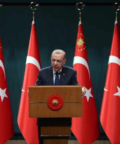 Cumhurbaşkanı Erdoğan'dan şehit ailesine başsağlığı mesajı