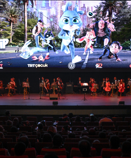 "Akıllı Tavşan Momo: Büyük Takip" animasyon filminin Ankara'daki galası yapıldı