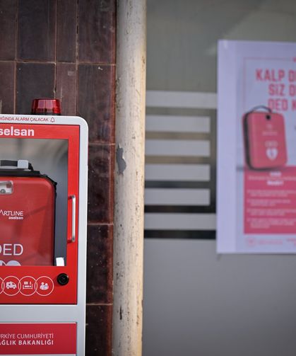 Ani kalp durmalarına karşı üretilen yerli cihaz Ankara'da 25 noktaya yerleştirildi