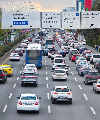 Ağustosta 171 bin 887 taşıtın trafiğe kaydı yapıldı