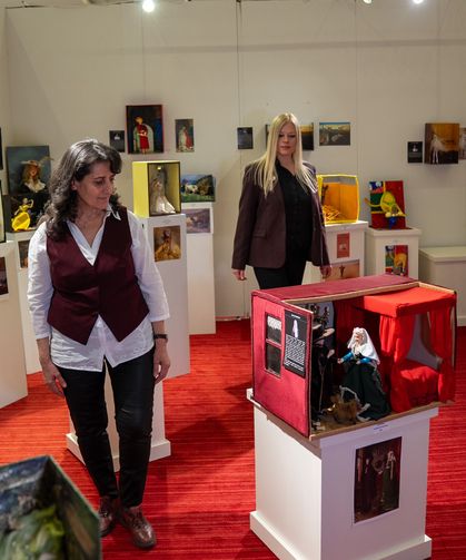 Ünlü sanat eserleri atık malzemelerle oyuncaklara dönüştü