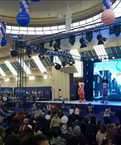 "Külliye'de Ramazan" etkinlikleri kapsamında "Siberay Müzikali" sahnelendi