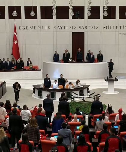 TBMM Genel Kurulu'nda '23 Nisan Çocuk Özel Oturumu'