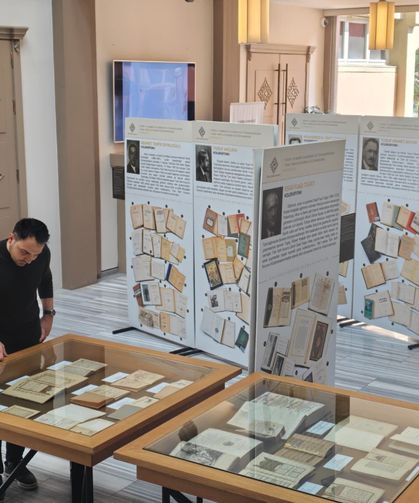 Türk Tarih Kurumu Kütüphanesi eserleri izlenime sunuldu