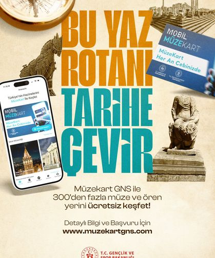 Gençlere ücretsiz Müzekart uygulaması bu yıl da devam edecek