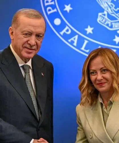 Cumhurbaşkanı Erdoğan, İtalya Başbakanı Meloni ile telefonda görüştü