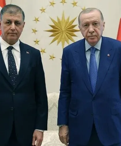 Cumhurbaşkanı Erdoğan, İzmir Büyükşehir Belediye Başkanı Tugay'ı kabul etti