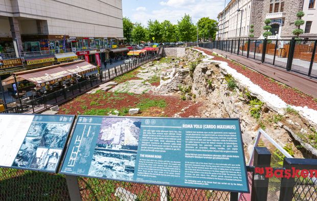 Başkentin binlerce yıllık mirası:  Antik Roma Yolu