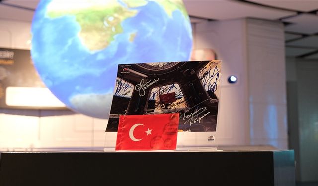 Uzaydan Türkiye'ye Cumhuriyet Bayramı hediyesi