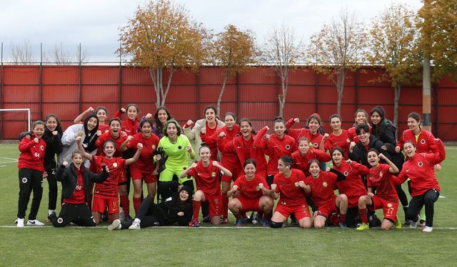 Gençlerbirliği Kadın Futbol Takımı galibiyetle başladı