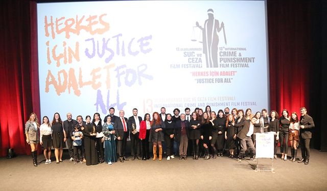 13. Uluslararası Suç ve Ceza Film Festivali'nde ödüller sahiplerini buldu
