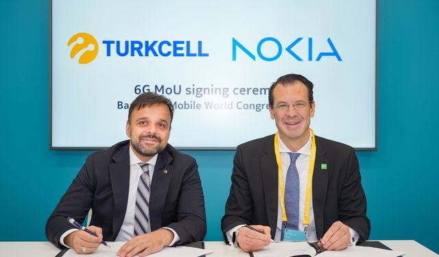 Turkcell ve Nokia, yeni nesil iletişim teknolojileri geliştirmek için anlaşma imzaladı