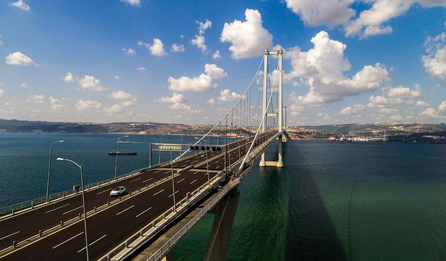 Osmangazi Köprüsü’nde rekor: 117 bin 537 araç geçti