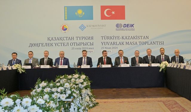 Türkiye- Kazakistan iş formu bugün Ankara TOBB’da yapıldı