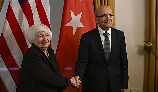 Hazine Bakanı Şimşek, Amerikalı mevkidaşı Yellen ile görüştü