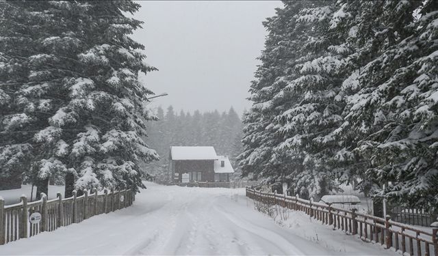 Uludağ'a erken gelen kar turizmcilerin umutlarını artırdı