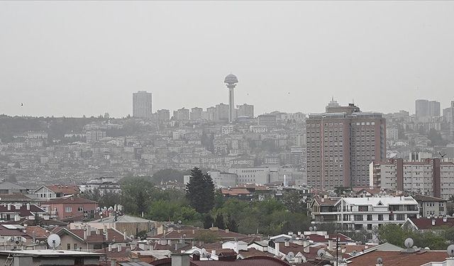 Afrika üzerinden gelen yüksek basınçla hava kalitesi düşüyor