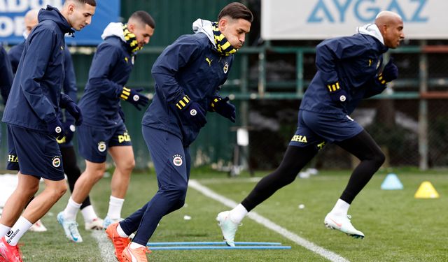 Fenerbahçe, Gaziantep FK ile oynayacağı maçın hazırlıklarına başladı