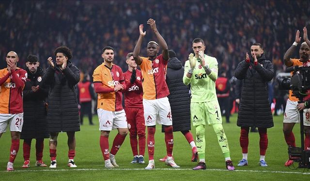 Süper Lig'de Galatasaray 6 puan farkla liderliği sürdürdü