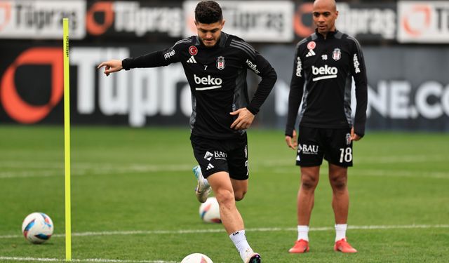 Beşiktaş'ta derbi hazırlıkları sürüyor