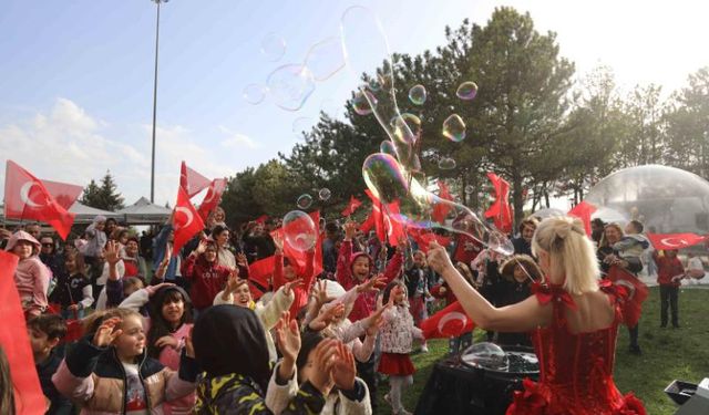 23 Nisan Çankaya'da coşkuyla kutlandı