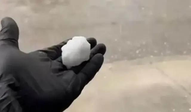 Ankara'da sağanak ve dolu etkili oldu