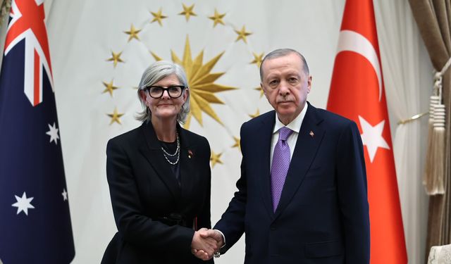 Cumhurbaşkanı Erdoğan, Avustralya Genel Valisi Mostyn ile görüştü