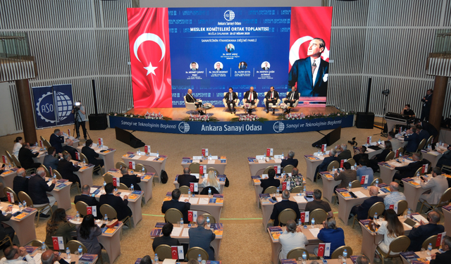ASO Başkanı Ardıç, Meslek Komiteleri Ortak Toplantısı'nda konuştu