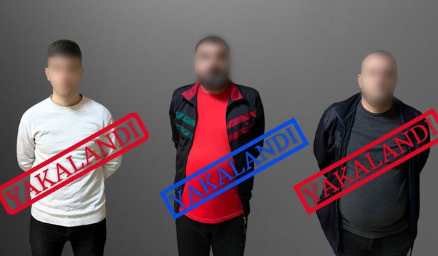 Kırmızı bültenle aranan 3 şüpheli, Gürcistan’dan Türkiye’ye getirildi