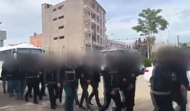 Şanlıurfa’da göçmen kaçakçılığı operasyonuna 14 tutuklama