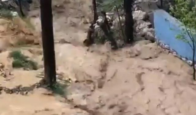 Tokat'ta aşırı yağış sele neden oldu